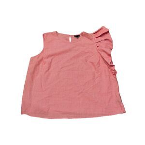 GENTLY USED Who What Wear Asymmetrical Blouse Women's Size XXL Spring Summer